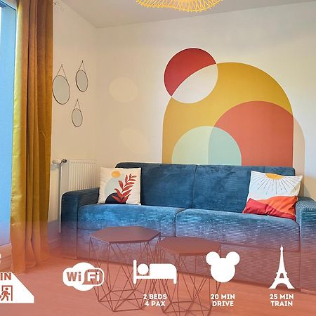 Le 24 Nautic, Appartement Douillet Bassin Olympique Disneyland & Paris Avec Parking Vaires-sur-Marne Exterior foto